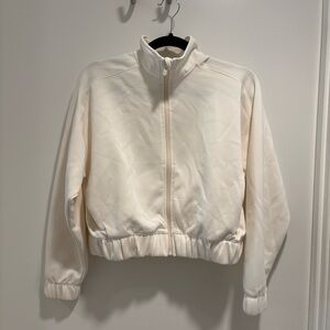 All in Motion Women's Cream Bomber Jacket